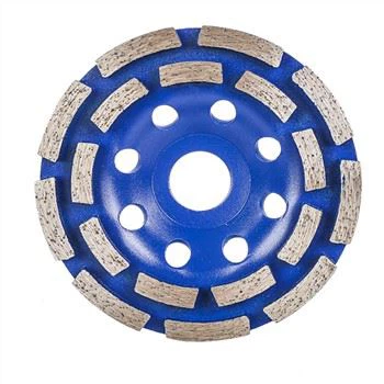 Mola a tazza diamantata a doppia fila