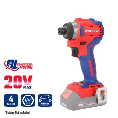 AVVITATORE A IMPULSI BRUSHLESS DA 20 V 6,35 mm (1/4").