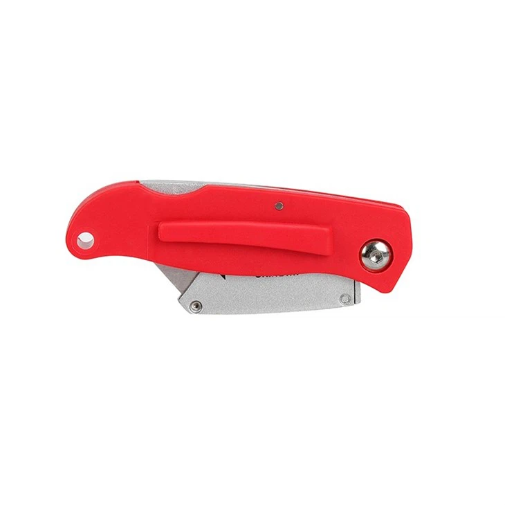 PLASTIC QUICK-CHANGE FOLDING UTILITY KNIFE