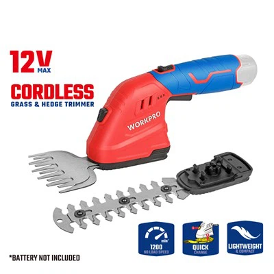 TAGLIERBA PER ERBA E SIEPE 2 IN 1 12 V