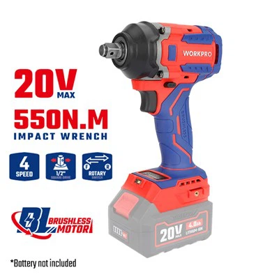 WorkPro 20V Brushless Impact Krench