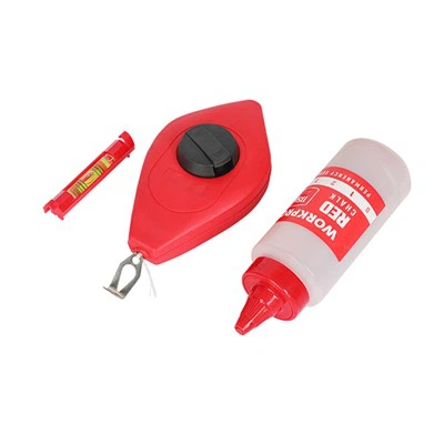 SET DI BOBINE PER FILO DI GESSO WORKPRO DA 30 M CON GESSO ROSSO