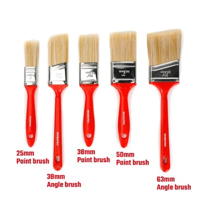 SET DI PENNELLI WORKPRO DA 5 PEZZI CON MANICO IN PLASTICA