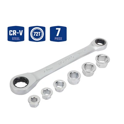 SET DI CHIAVI A CRICCHETTO A DOPPIO ANELLO WORKPRO