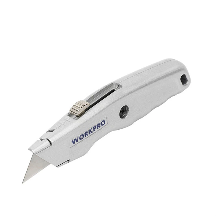 COLTELLO MULTIUSO RETRATTILE IN ALLUMINIO WORKPRO