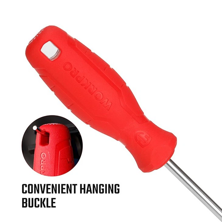 WORKPRO CR-V SLOTTED SCREWDRIVER, 5.5X100MM suppliers